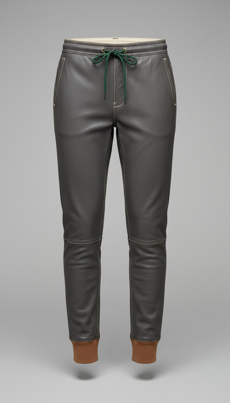 Double-Knit Contrast Collar Shirt